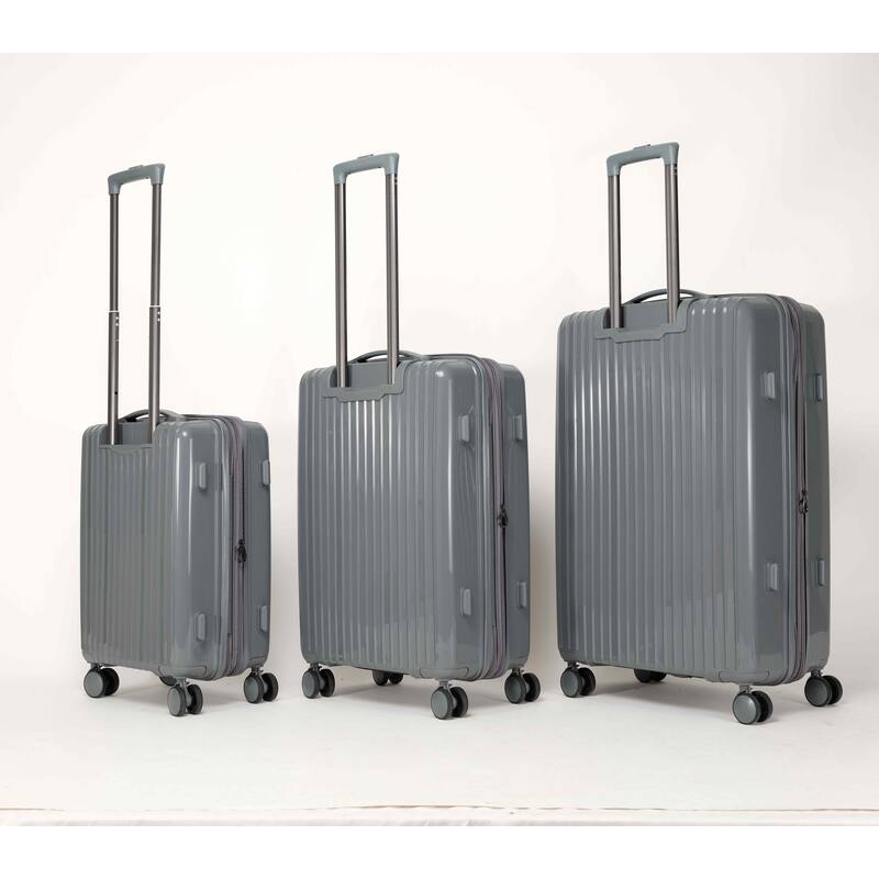 Luggage Sets 3 Piece,Luggage Set PP Material Travel Suitcase Set With Spinner Wheels for Men Women, 20''/24''/28''