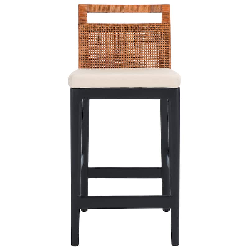 SAFAVIEH Home Darin Counter Stool - 16"W x 20"D x 36"H