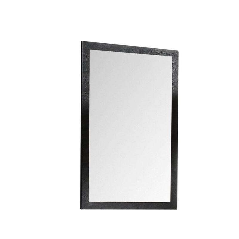 Concordia Collection bathroom Mirror - 18" - Black Marble