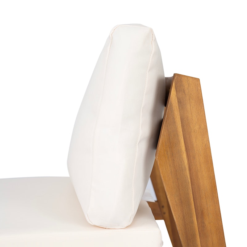 Christopher Knight Home-Rawson Acacia Wood Outdoor Chat Set