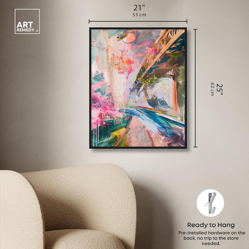 Serenade of Light Canvas by Art Remedy