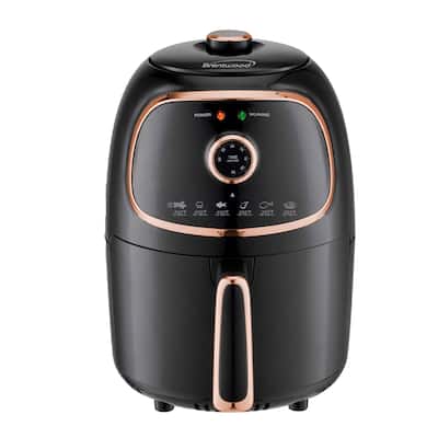 Brentwood 2 Quart Small Electric Air Fryer Copper