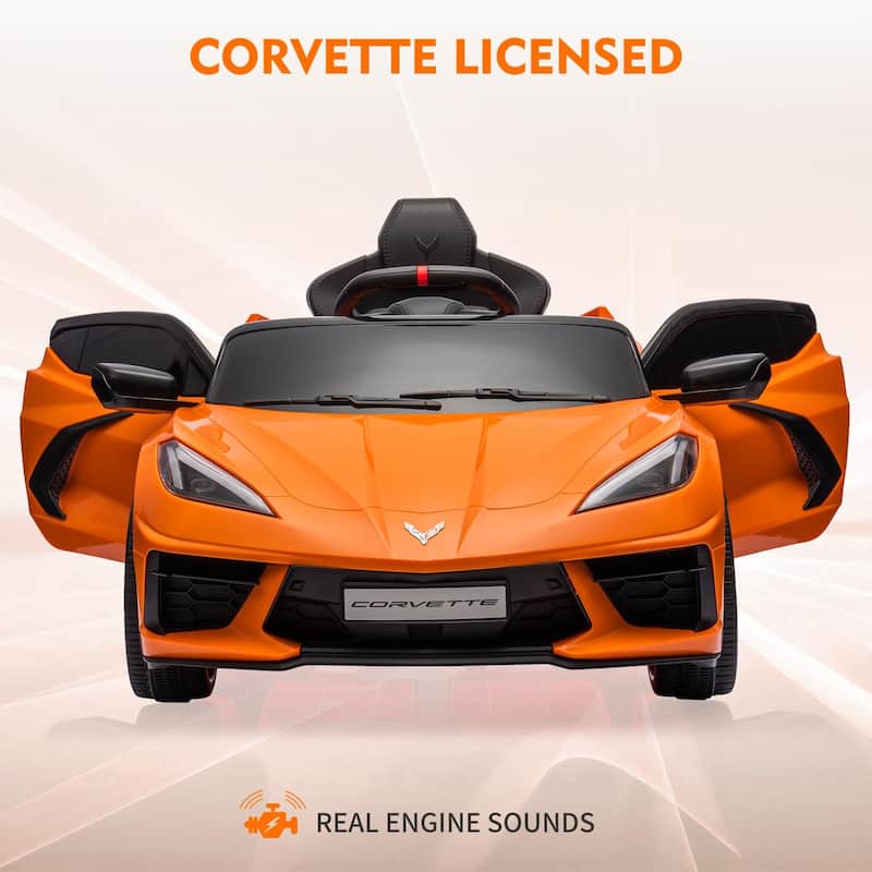 12V Kids Ride on Car Licensed Corvette