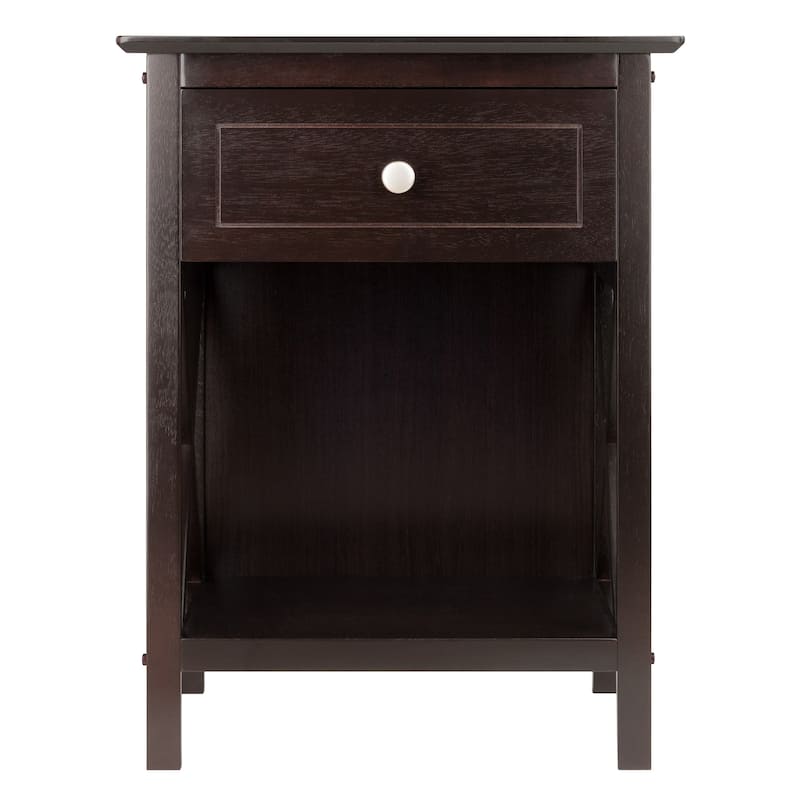 Xylia Accent Table, Nightstand, Coffee - 18.9"W x 14.9"D x 25"H