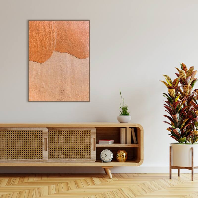 Aerial 21 by Rachel Lee 3 Birdies Studio Framed Canvas Wall Art Print