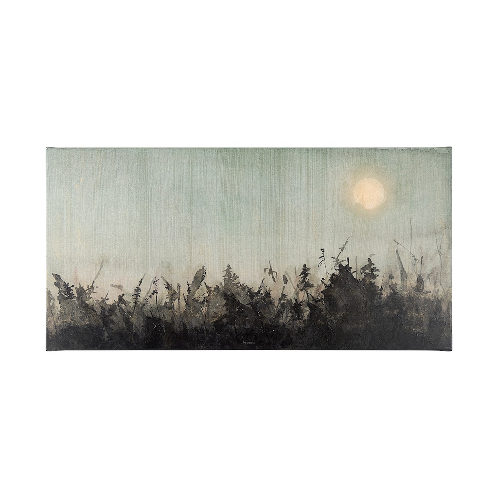 Moon Sets, Sun Rises I (40 x 20) Canvas Art Print