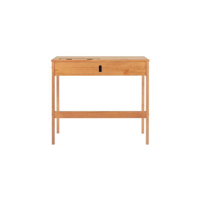 Copper Grove Rivne Modern Sturdy Home Office Wood Desk with Drawers and Compartments