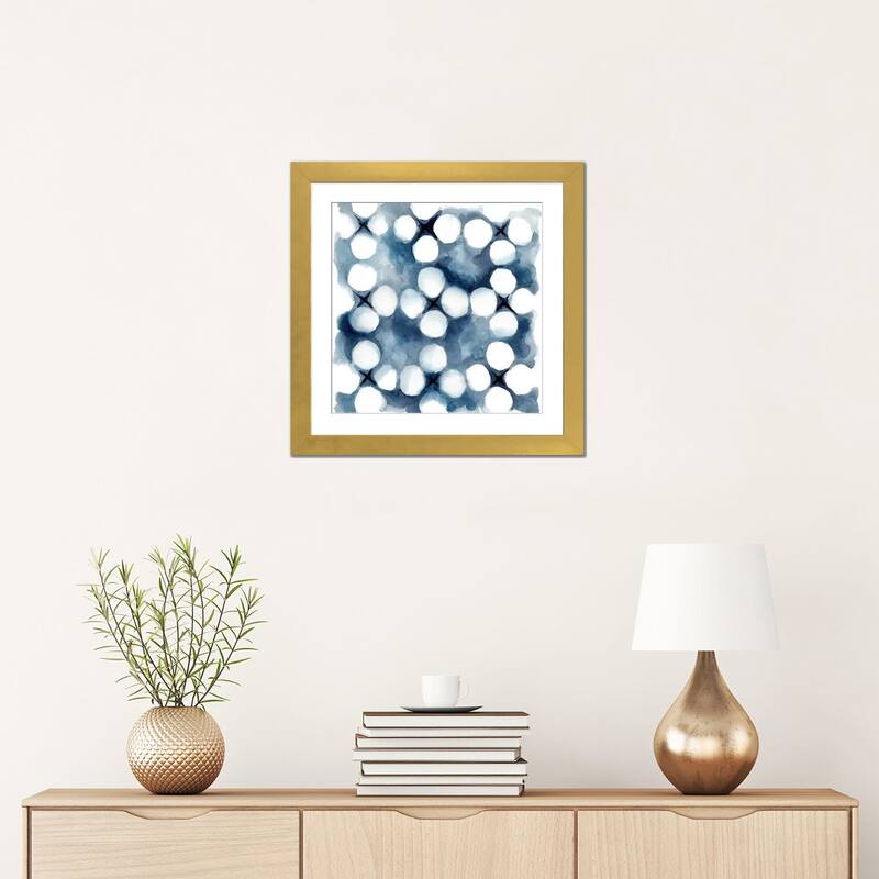 iCanvas "Indigo Study VI" by Chariklia Zarris