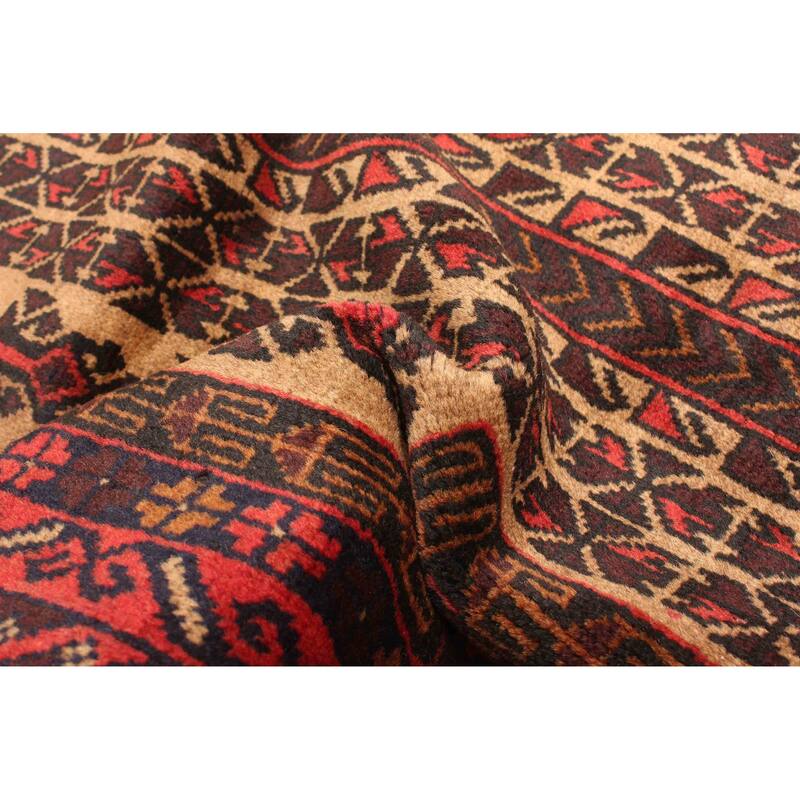 ECARPETGALLERY Hand-knotted Teimani Tan Wool Rug - 2'10 x 4'6