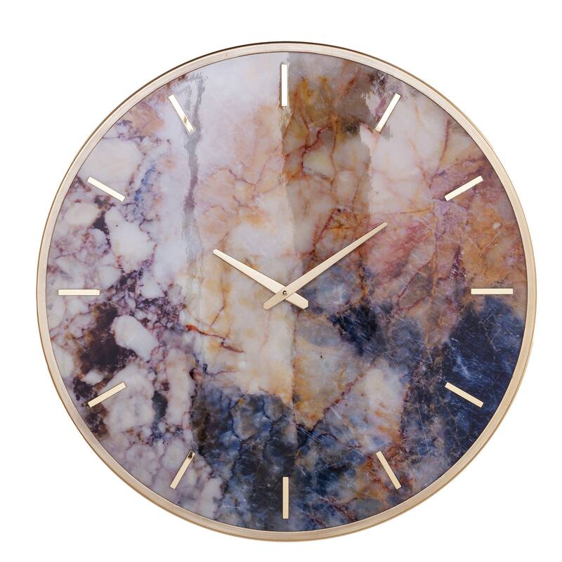 23.5 in Marbella Multicolor Wall Clock - 23.5 in