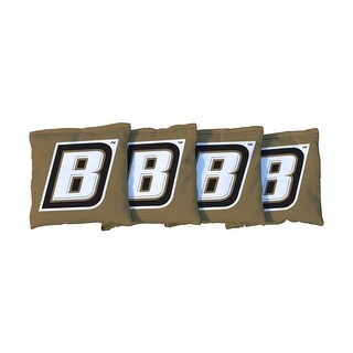 Bryant University Bulldogs Gold Cornhole Bags