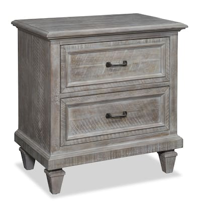 Magnussen Home Lancaster Dovetail Grey Drawer Nightstand