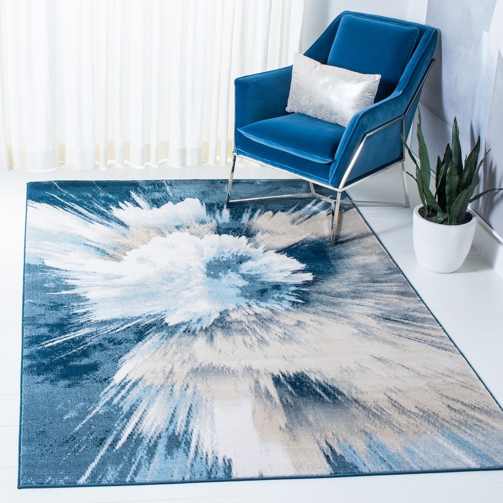 SAFAVIEH Lagoon Sharen Modern Abstract Rug