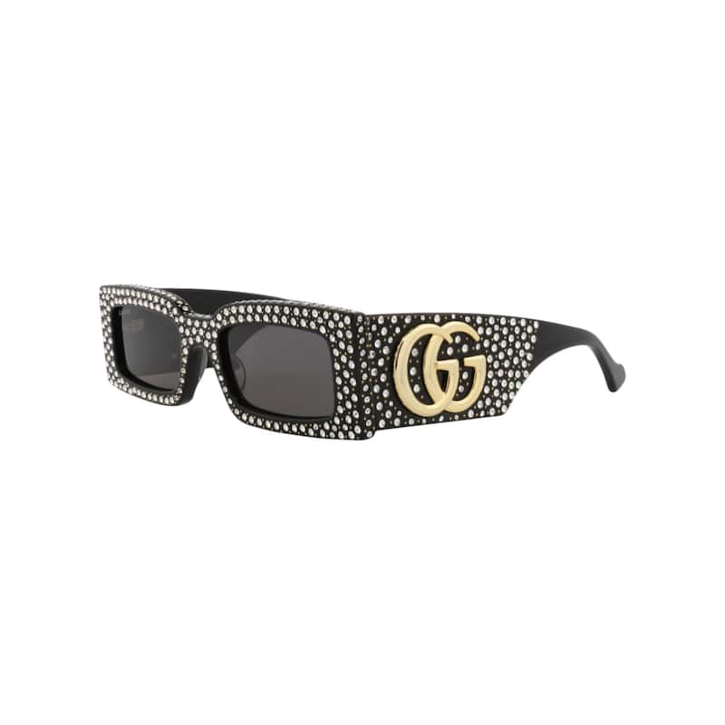 Gucci Square-Frame Recycled Acetate Sunglasses