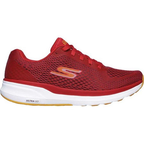 skechers go run mens orange