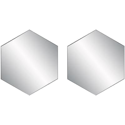 Uttermost 09762 Amaya 23-1/4" W x 20-1/4" H Geometric Framed Bathroom