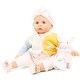 preview thumbnail 3 of 3, Gotz: Cookie Baby: Pastel - 19" Doll, Cozy Knit Outfit & Cap, Plush Animal Bunny