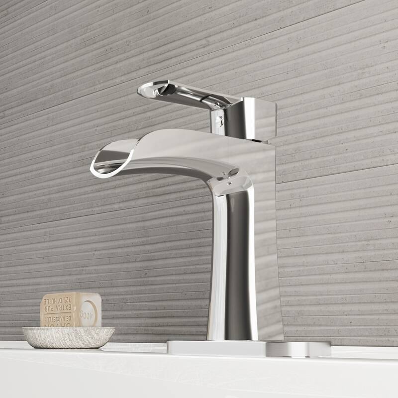 VIGO Paloma 7" H Single Handle Single Hole Bathroom Faucet