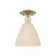 Option Antique Brass / Natural Shade