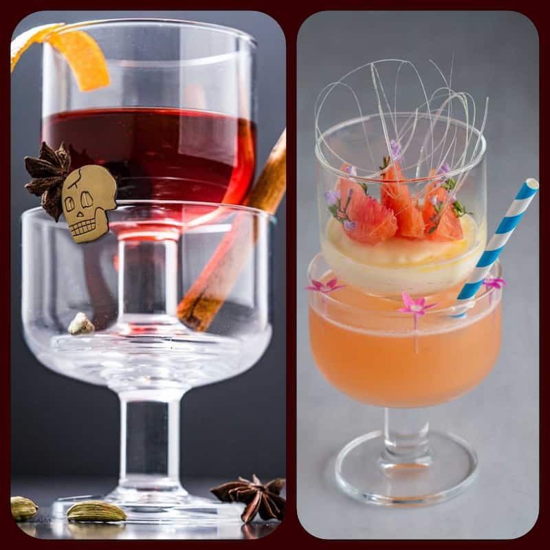 Bormioli Rocco Hosteria 8 oz. Stackable Dessert Bowls, Set of 6