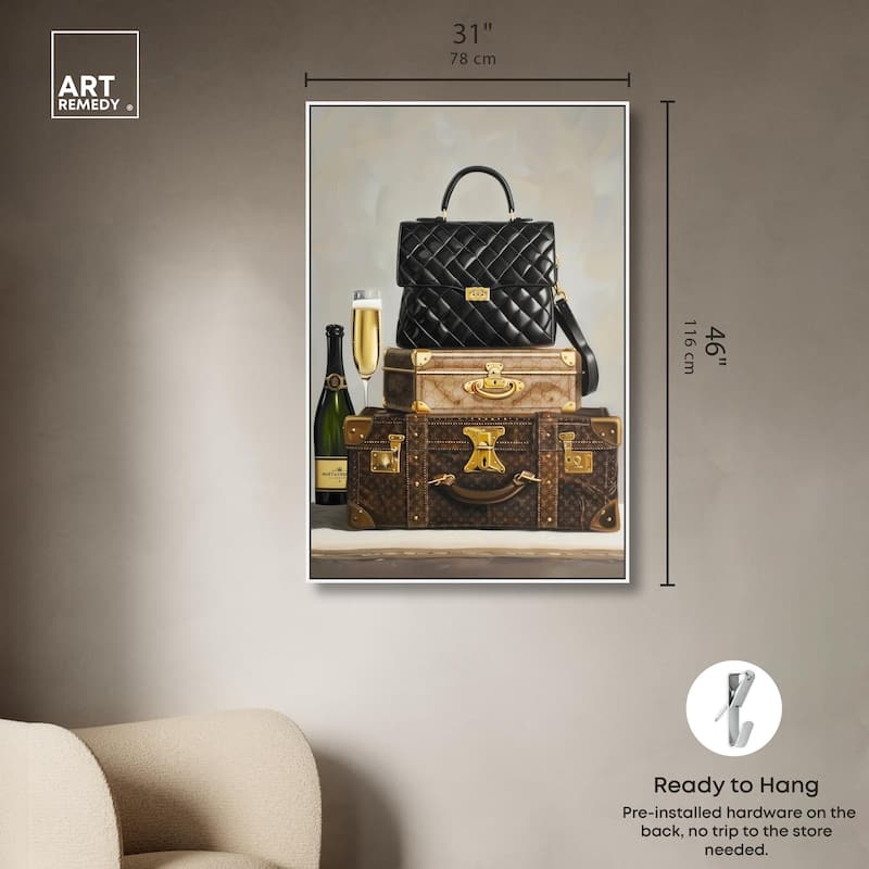 Getaway Necessities Canvas by Art Remedy