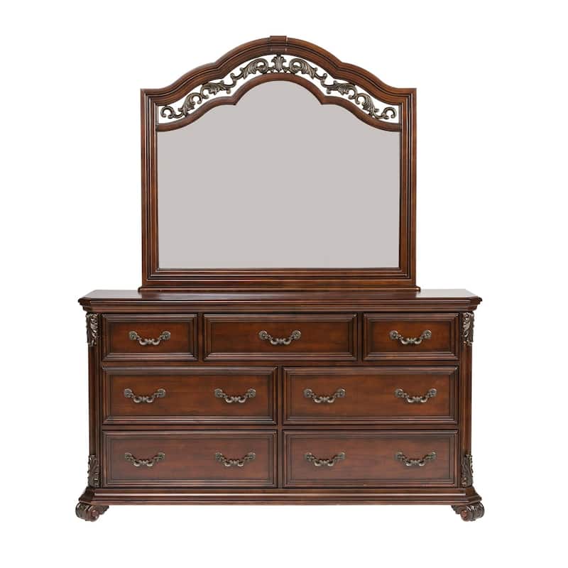 Messina Estates Cognac 7 Drawer Dresser