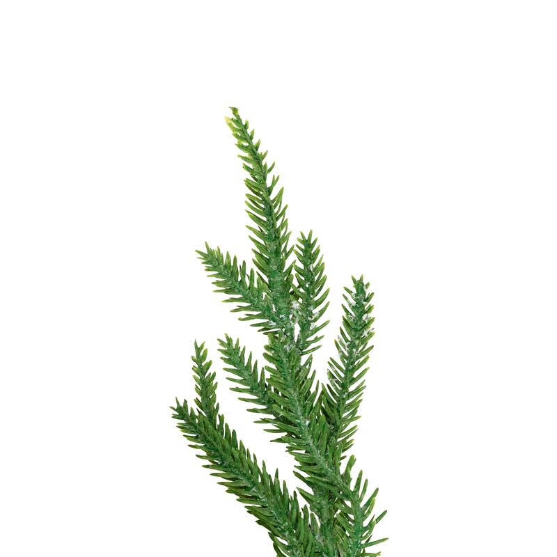 Frosted Norfolk Pine Artificial Christmas Garland - 5' - Unlit