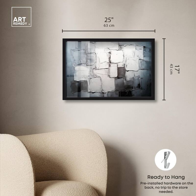 Urban Grid Shadowbox by Art Remedy