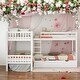 preview thumbnail 16 of 29, Twin over Twin L-Shaped Bunk Bed with Drawers For Bedroom,Dorm,Adults,Kids