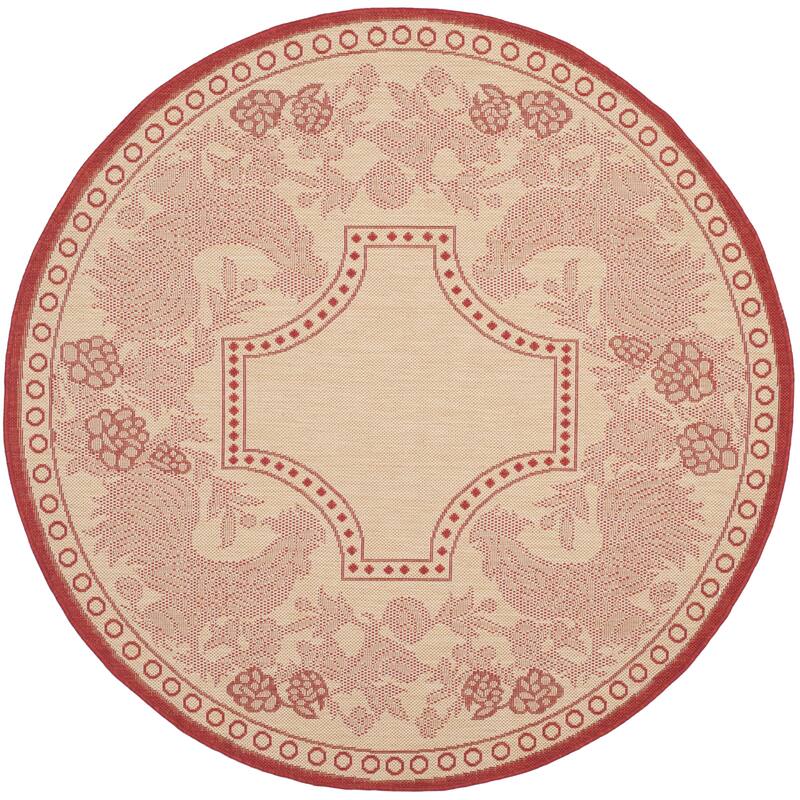 SAFAVIEH Courtyard Terry Indoor/ Outdoor Waterproof Patio Backyard Rug