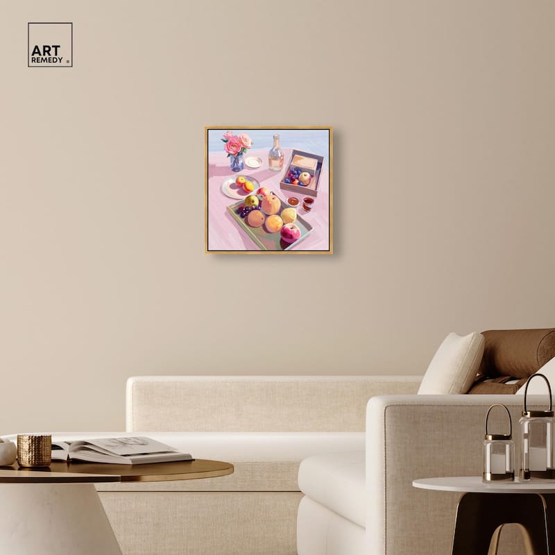 Fresh Fruits Canvas by Art Remedy