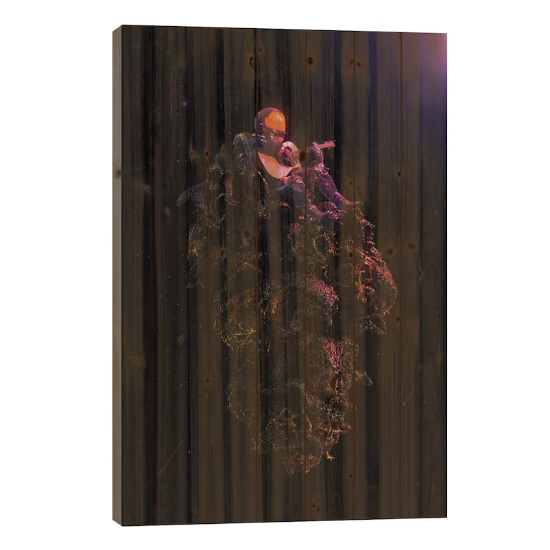 High Tones Print On Wood by Nicebleed - Multi-Color - 26x18x1.5