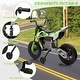 preview thumbnail 5 of 18, 12V Kids Dirt Bike,Electric Ride on Motorcycle with Training Wheels,Spring Suspension & Music, Electric Dirt Bike Ride on Toys