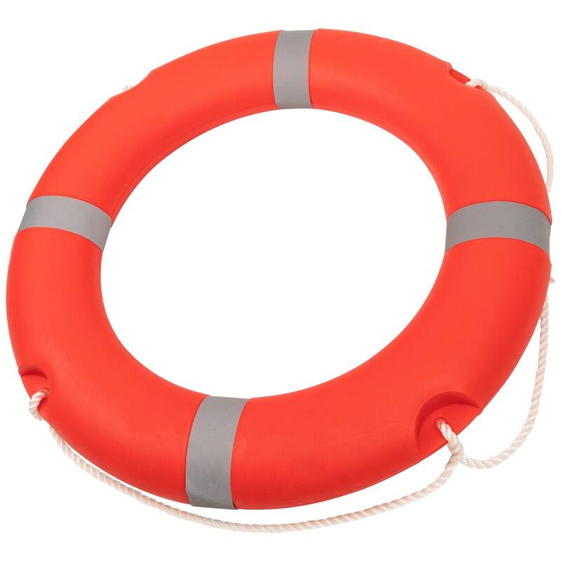 Pool Floation Life Ring Buoy with Rope - Adult - 28"