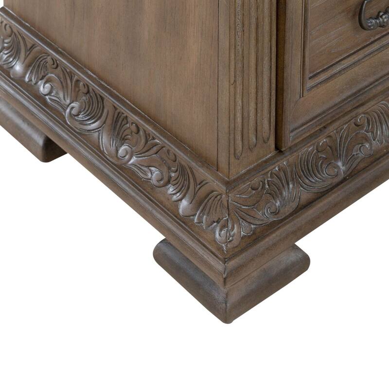 Liberty Furniture Carlisle Court Bedroom 5 Drawer Chest Chestnut Finish