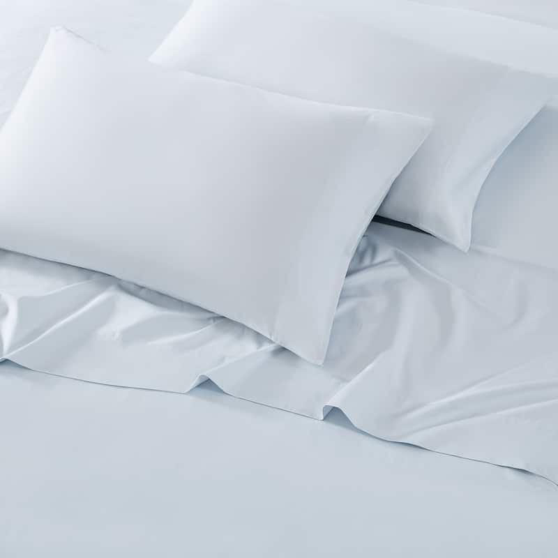 Vera Wang T800 Sateen Solid CVC Sheet Set