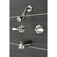 preview thumbnail 6 of 17, Kingston Brass Magellan Tub and Shower Trim with Single Function