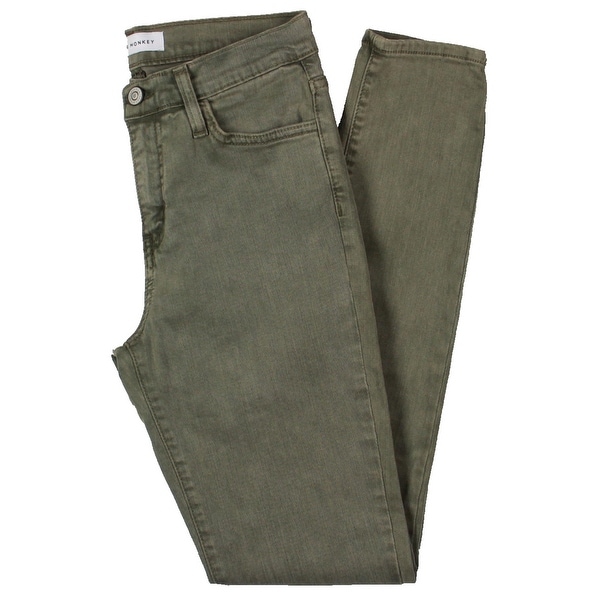 dark green jeans womens