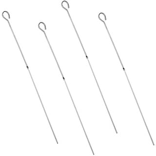 Grill Mark 12151 Steel Chrome Plated BBQ Skewers 18 L in. 
