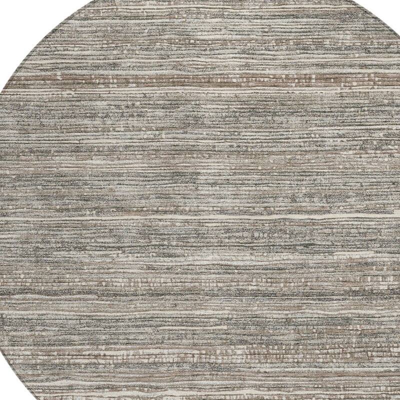HomeRoots Striped Transitional Rectangle Outdoor Rug