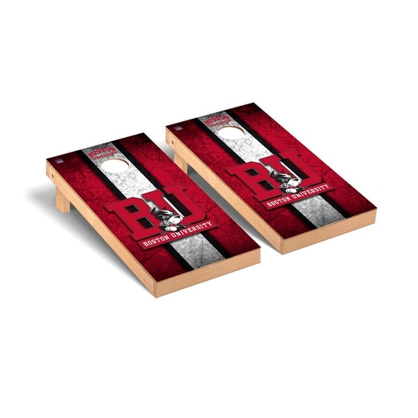slide 2 of 5, Boston Terriers Vintage Cornhole Board Set