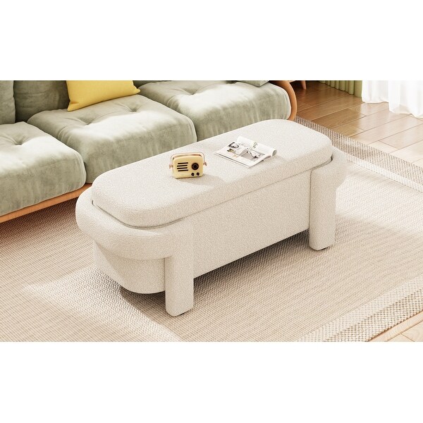 Fluffy storage stool sale