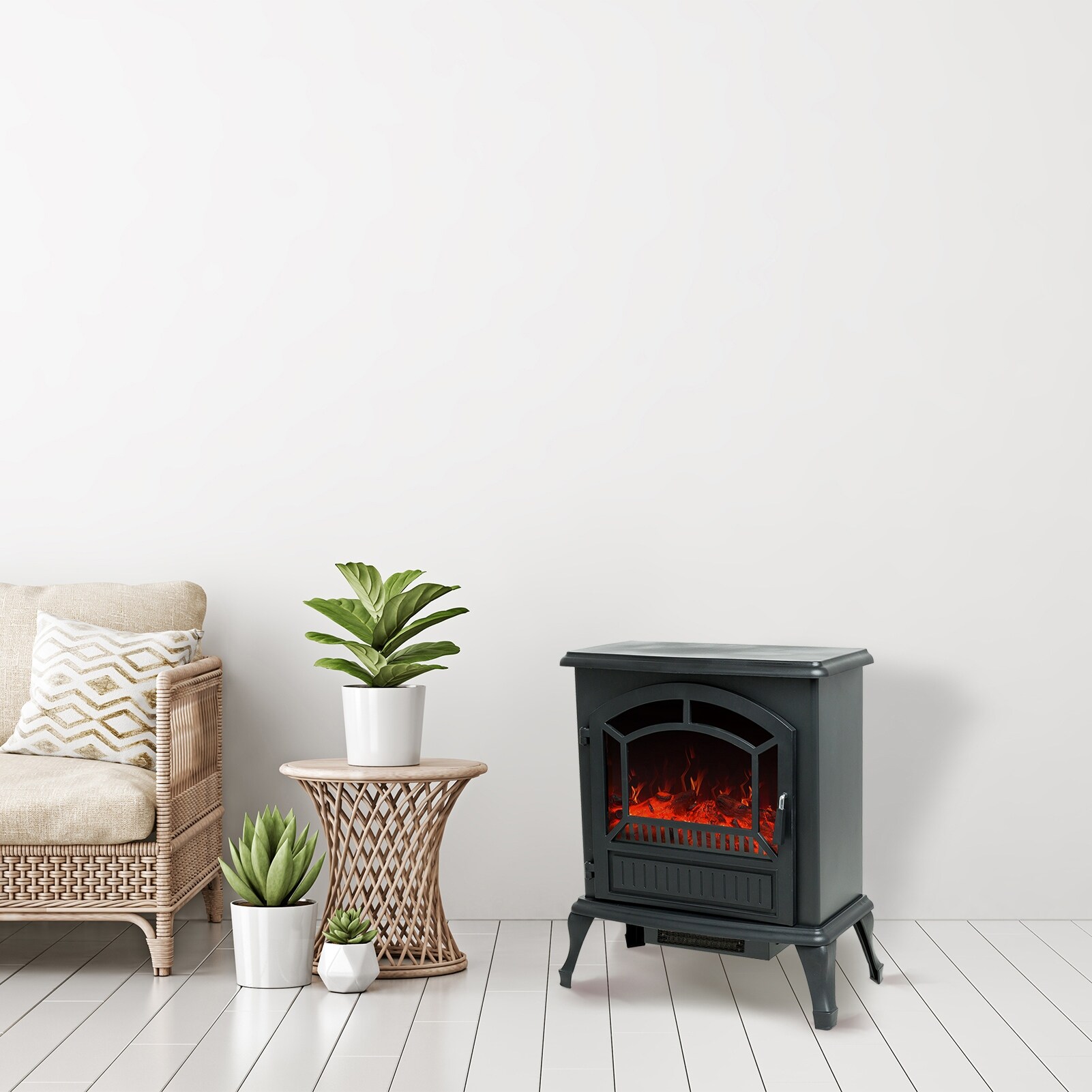 Flame Effect Heater Dunelm Mill Electric Fires Freestanding
