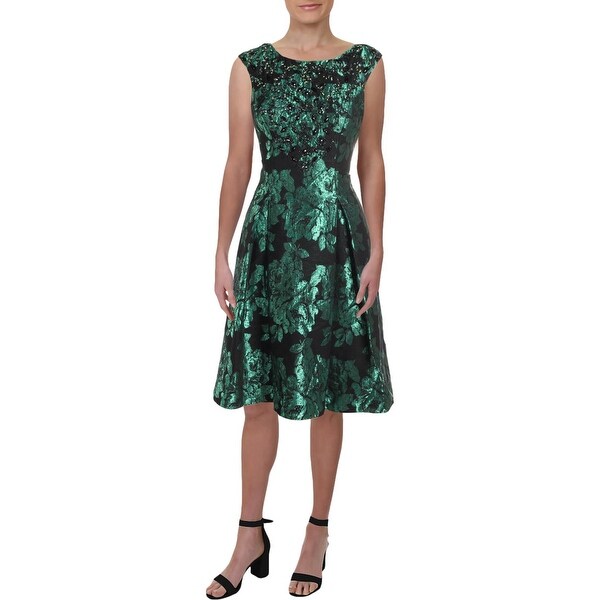 aidan mattox brocade gown