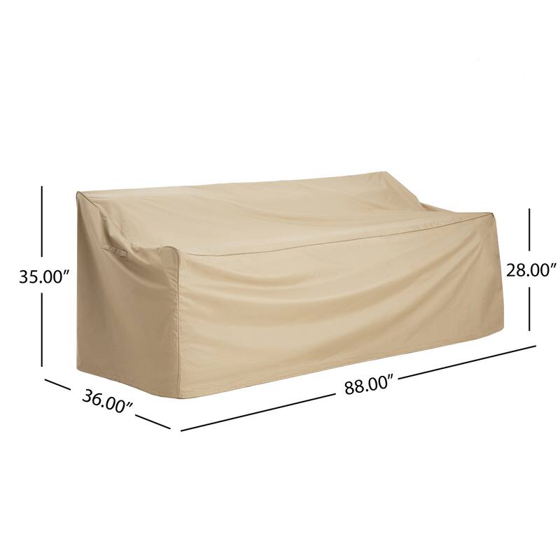 Christopher Knight Home - Madison Durable Outdoor Sofa Cover for Ultimate Weather Protection