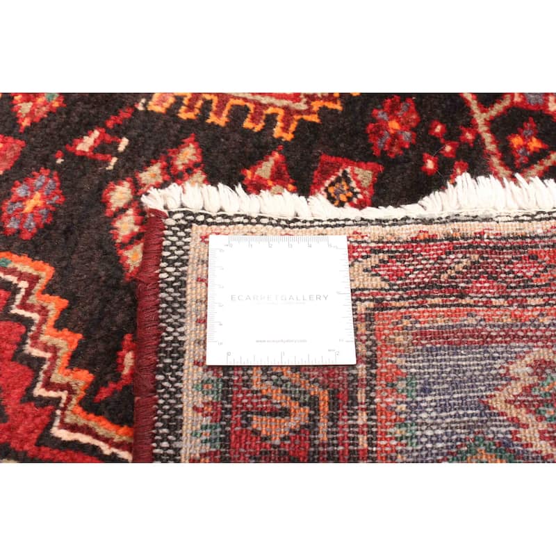 ECARPETGALLERY Hand-knotted Anadol Black Wool Rug - 4'6 x 7'5