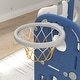 preview thumbnail 17 of 15, 8 in 1 Toddler Slide, Indoor/Outdoor Playset & Slide, Kids Slide for Toddlers Age 1-3, Baby Slide with Basketball Hoop - N/A