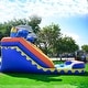 preview thumbnail 3 of 3, JumpOrange 14' Dolphin Splash Commercial Grade Inflatable Water Slide with Air Blower, 100% PVC VINYL, Outdoor Play