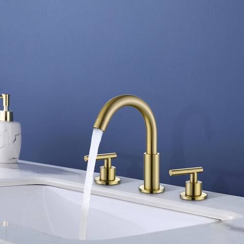 Widespread High-Arch Bathroom Faucet