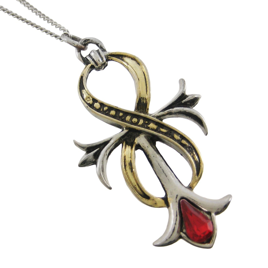 NEW ANKH OF IMMORTAL INFINITY Pendant Necklace by Children of the Night